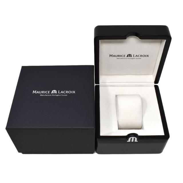モーリスラクロア Maurice Lacroix フィアバ デイト ダイヤ 腕時計 FA1003-SD502-170-1 レディース ホワイトシェル+シルバー 海外モデル_4