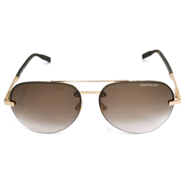 モンブラン MONTBLANC サングラス アジアンフィット MB0018S 006 メンズ レディース ブラック+シルバー+グレー紫外線対策 サングラス ブ モンブラン MONTBLANC サングラス アジアンフィット MB0018S 006