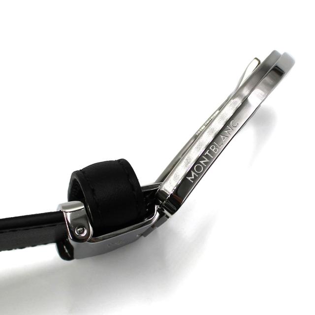 モンブラン MONTBLANC ベルト レザーベルト ホースシューバックル MB118414 メンズ ブラック 本革 レザー ベルト ブランド レザー 人気_6