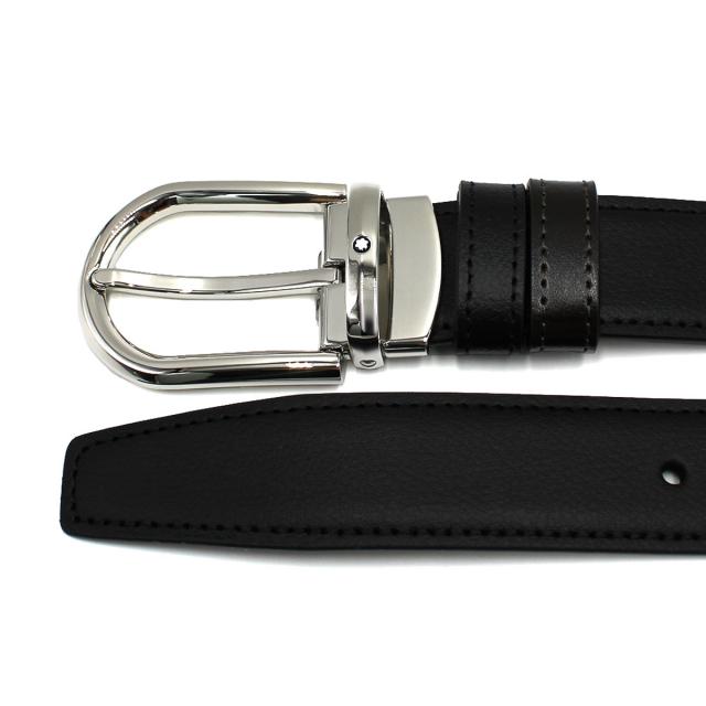 極美品 MONTBLANC モンブラン ベルト レザー シャンパンゴールド