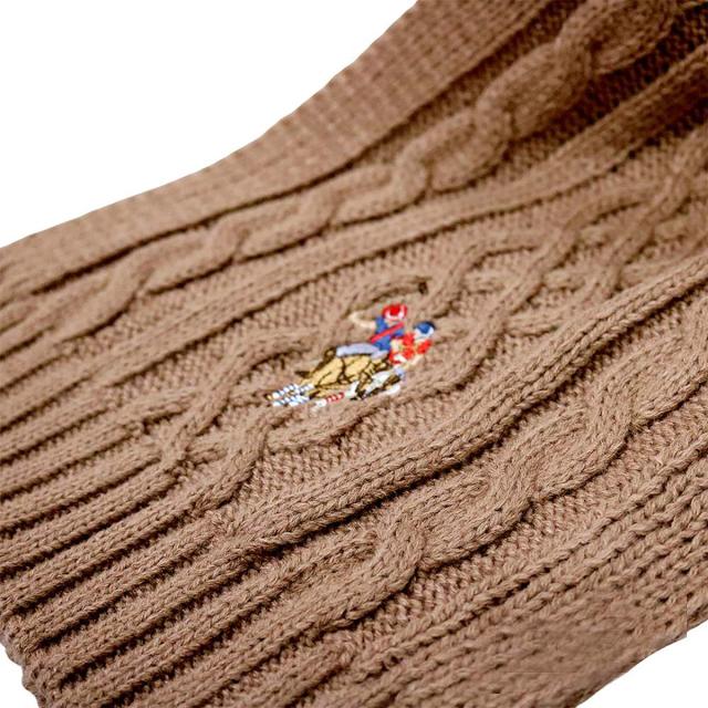 ユーエスポロ アッスン U.S.POLO ASSN マフラー ストール 447167-CAMEL レディース メンズ キャメル マフラー ブランド 防寒 人気 贈り物