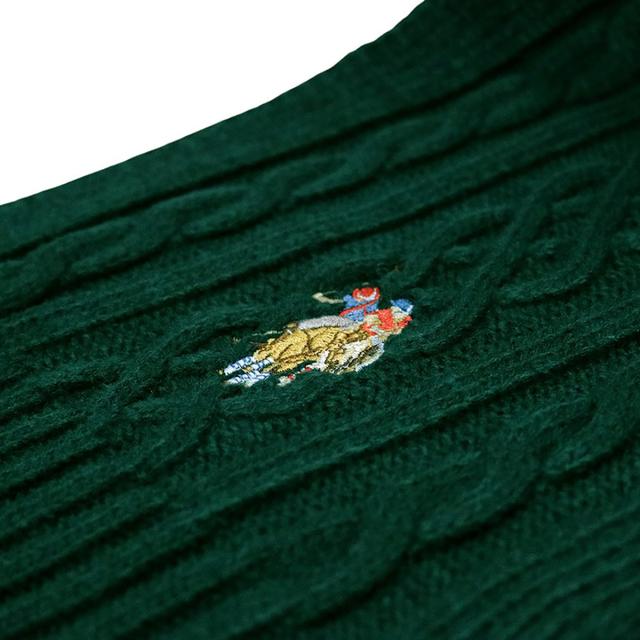 ユーエスポロ アッスン U.S.POLO ASSN マフラー ストール 447312-GREEN レディース メンズ グリーン マフラー ブランド 防寒 人気 贈り物