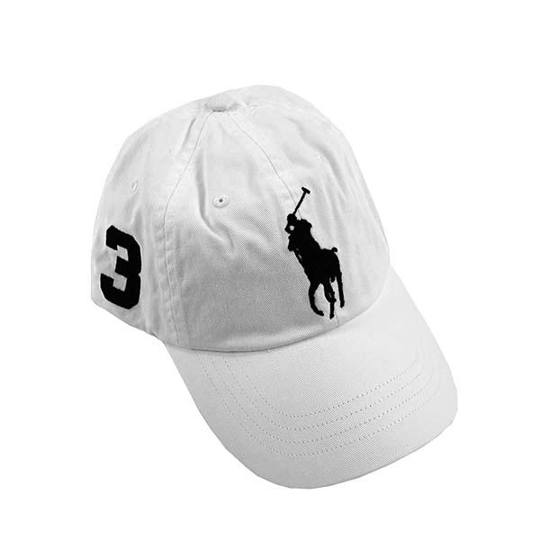ポロラルフローレン Polo Ralph Lauren キャップ 帽子 BIG PONY CHNO CAP ビックポニー チノキャップ 710673584 003 WHITE ホワイト