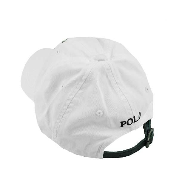 ポロラルフローレン Polo Ralph Lauren キャップ 帽子 BIG PONY CHNO CAP ビックポニー チノキャップ 710673584 003 WHITE ホワイト_1