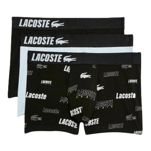 ラコステ LACOSTE ボクサーパンツ ストレッチ コットン トランク 3枚セット お買得パック 下着 5H8394 ILY メンズ ボクサーパンツ メンズ