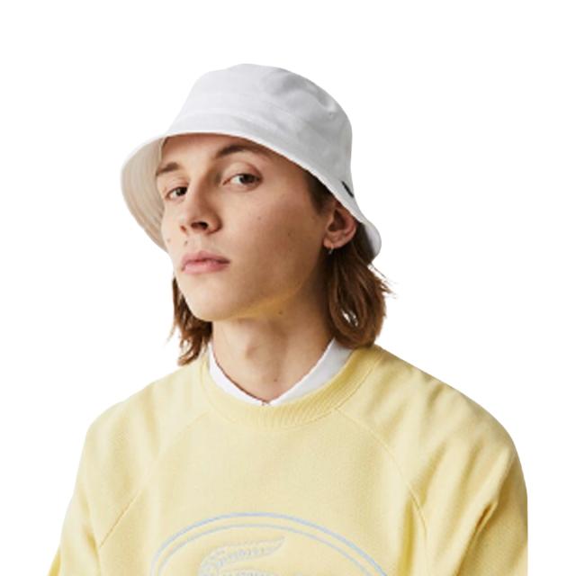 ラコステ LACOSTE バケットハット 綿 コットン ピケ 帽子 ハット 刺しゅう ワンポイント 小物 カジュアル RK2056 001 メンズ レディース_1