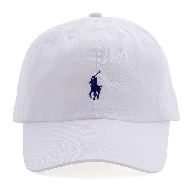 ラルフローレン Ralph Lauren ポロラルフローレン 帽子 キャップ ベースボールキャップ 323552489 001 ポロ ロゴ ホワイト＋ネイビー ラルフローレン キャップ 帽子 ベースボールキャップ ブランド ベースボールキャップ 帽子_1
