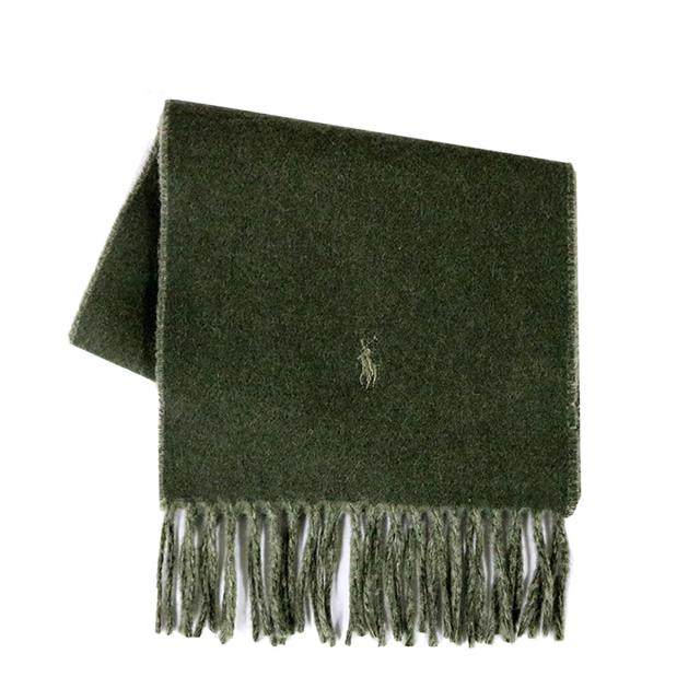 ラルフローレン Ralph Lauren ポロラルフローレン Polo Ralph Lauren マフラー ストール リバーシブル 同色刺繍ロゴ PC0455 307 マフラー