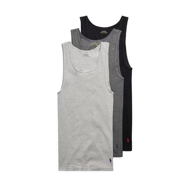 ポロ ラルフローレン POLO Ralph Lauren タンクトップ クラシックフィット 3枚組 セット アソート インナー 肌着 下着 NCTKP3 9OD ブラン