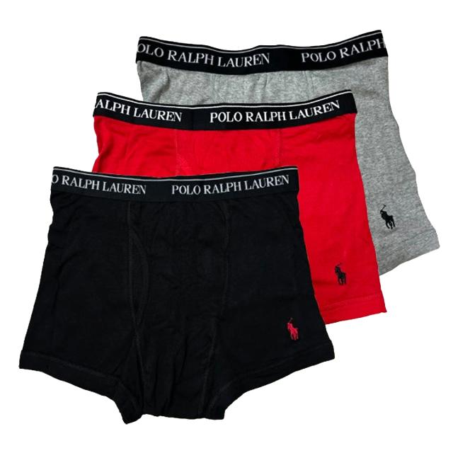 ポロ ラルフローレン POLO Ralph Lauren ボクサーパンツ ショート 3枚組 アソート セット クラシックフィット 前開き 下着 NCTRP3 RHD ボ