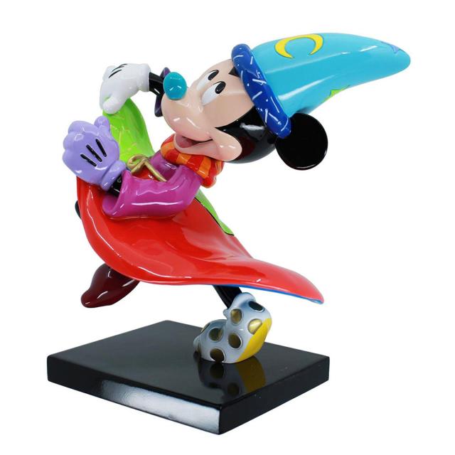 Romero Britto ディズニー バイ ブリット Disney by Britto ファンタジア ソーサラー ミッキー 置物 フィギュア 6017586 ミッキーマウス