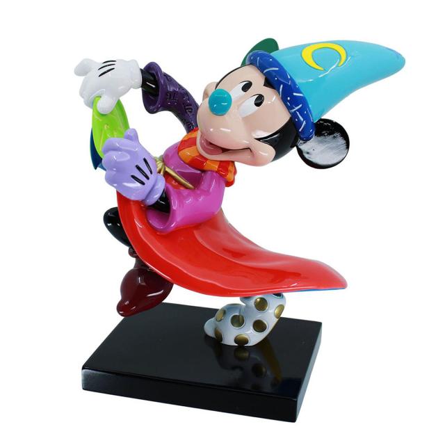 Romero Britto ディズニー バイ ブリット Disney by Britto ファンタジア ソーサラー ミッキー 置物 フィギュア 6017586 ミッキーマウス