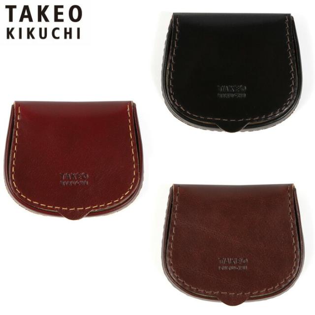 TAKEO KIKUCHI タケオキクチ タケオ キクチ エリア 小銭入れ 馬蹄型 266621 ikt02