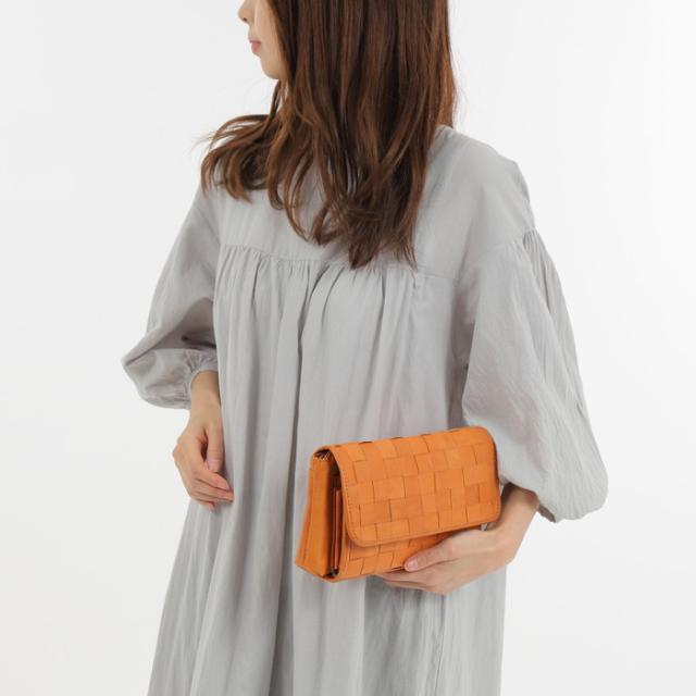 カウレザーメッシュお財布ショルダーバッグ ズッケロ フィラート