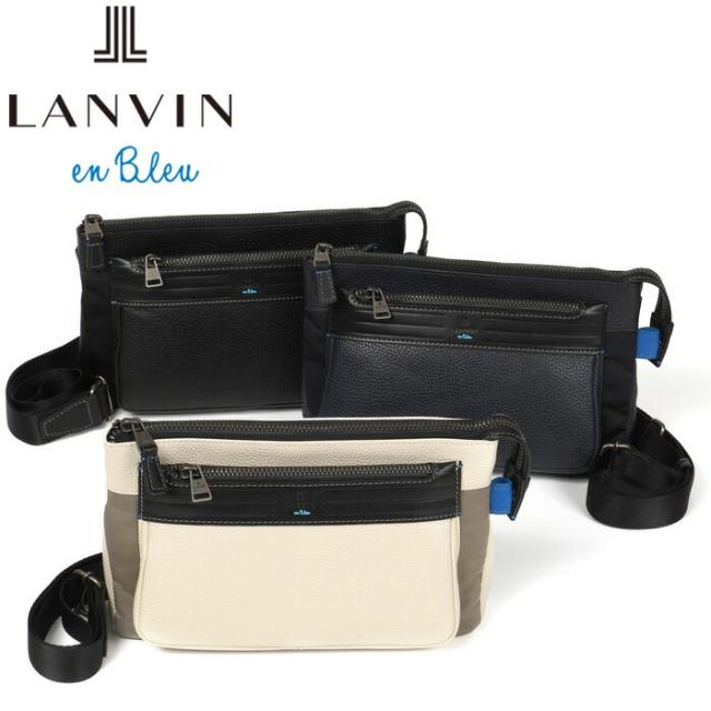 LANVIN en Bleu 511101 ランバンオンブルー レイト クラッチ兼ショルダーバッグ ikt02