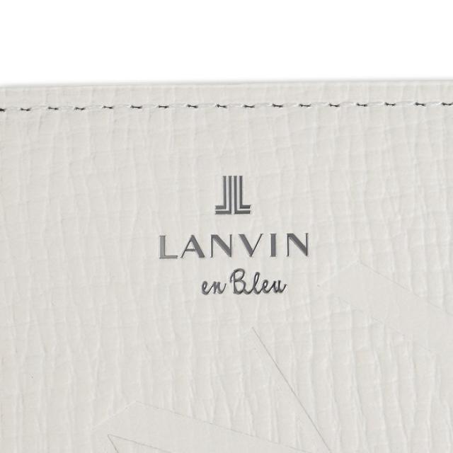 LANVIN en Bleu 519614 ランバンオンブルー バトラー 二つ折り紙入れ 歌留多段4 ikt02