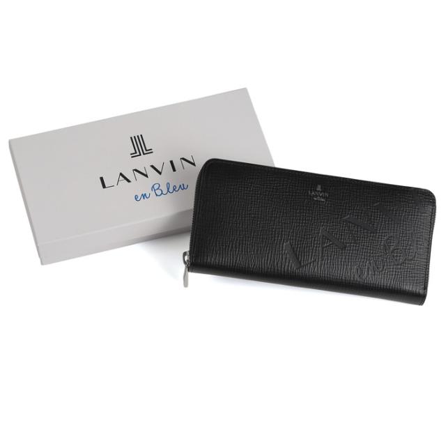 LANVIN en Bleu 519616 ランバンオンブルー バトラー ラウンドファスナー長財布 カード段12 ikt02_11