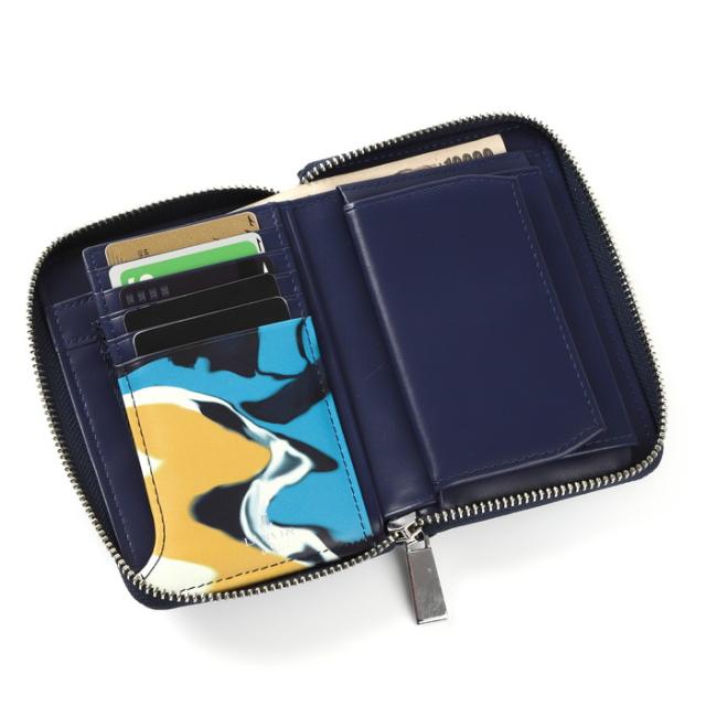 LANVIN en Bleu 533604 ランバンオンブルー ネビュラ 二つ折り財布 カード段9 ikt02 LANVIN en Bleu 533604 ランバンオンブルー ネビュラ 二つ折り財布 カード段9 ikt02