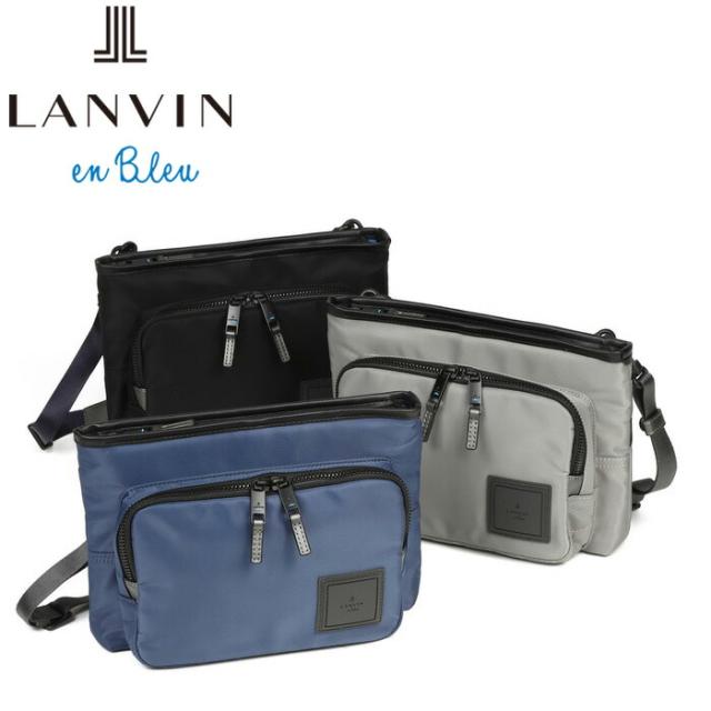 LANVIN en Bleu 541101 ランバンオンブルー ショート サコッシュ型 ショルダーバッグ ikt02