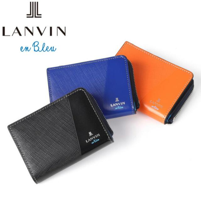LANVIN en Bleu 555612 ランバンオンブルー パーシャル 小銭入れ兼用パスケース ikt02