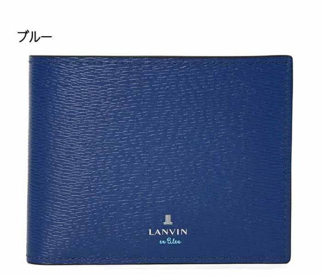 LANVIN en Bleu 579604 ランバンオンブルー ワグラム 二つ折り紙入れ 歌留多段4 ikt02