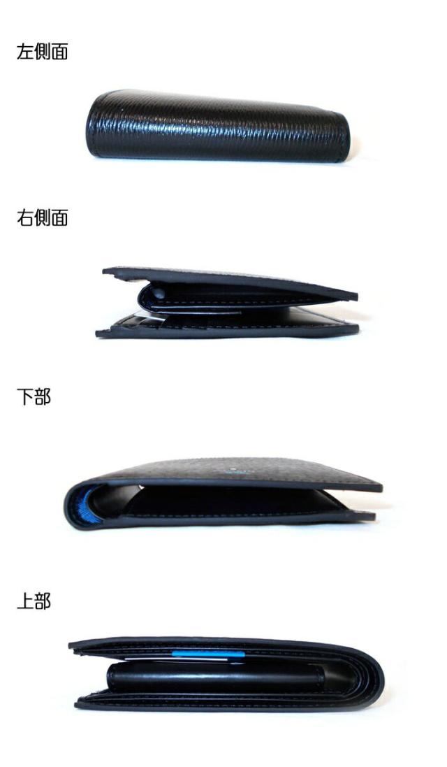 LANVIN en Bleu 579604 ランバンオンブルー ワグラム 二つ折り紙入れ 歌留多段4 ikt02