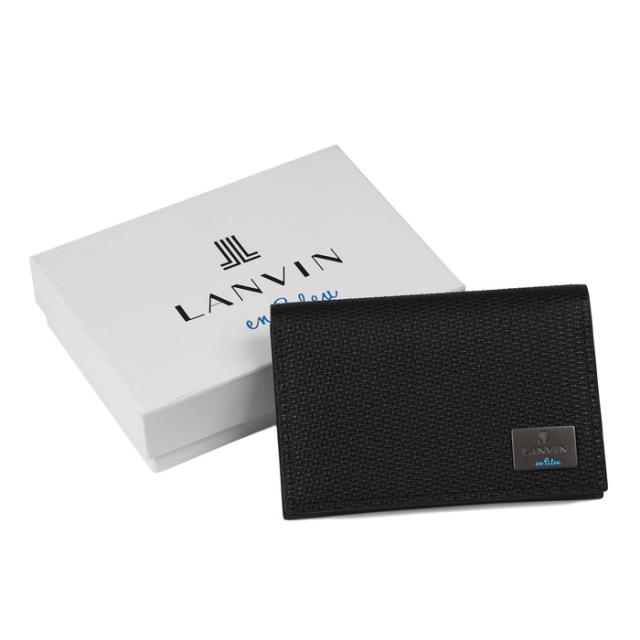 LANVIN en Bleu 581603 ランバンオンブルー ハイデ小物 名刺入れ ikt02