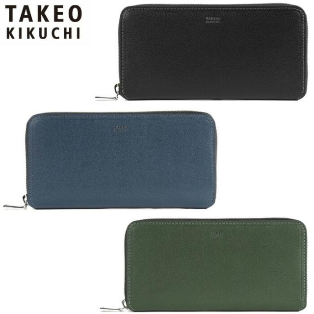 TAKEO KIKUCHI タケオキクチ タケオ キクチ マックス ラウンドファスナー長財布 カード段16 728616 ikt02
