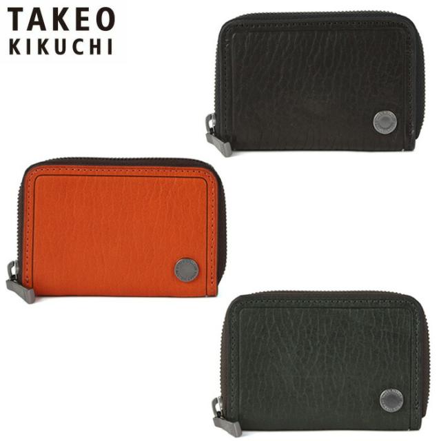 TAKEO KIKUCHI タケオキクチ タケオ キクチ  カードケース兼用小銭入れ 730612 ikt02