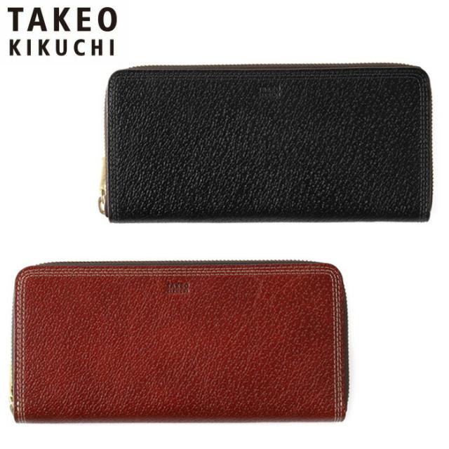 TAKEO KIKUCHI タケオキクチ タケオ キクチ ターナリー ラウンドファスナー長財布 カード段13 734606 ikt02