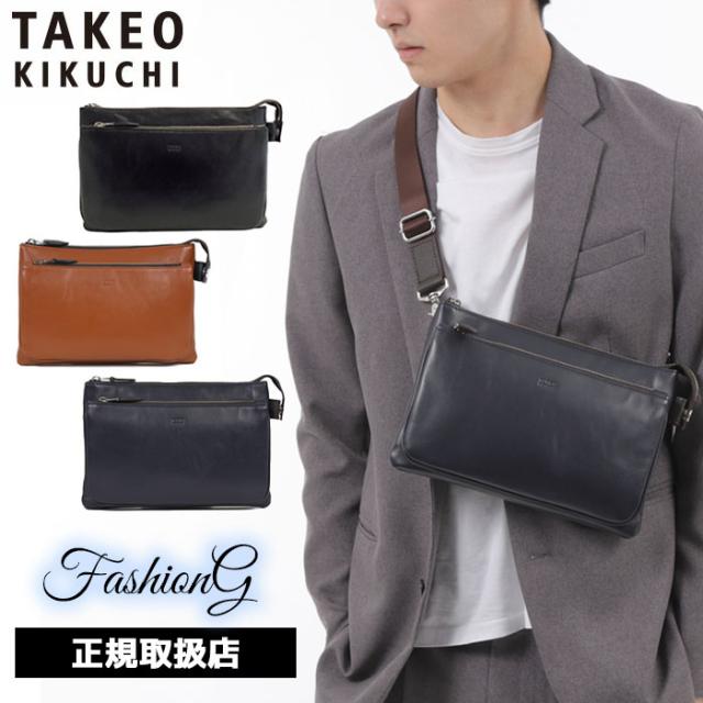 TAKEO KIKUCHI タケオキクチ タケオ キクチ セレーノ レザークラッチバッグ ミニサイズ 2WAY 737111 ikt02