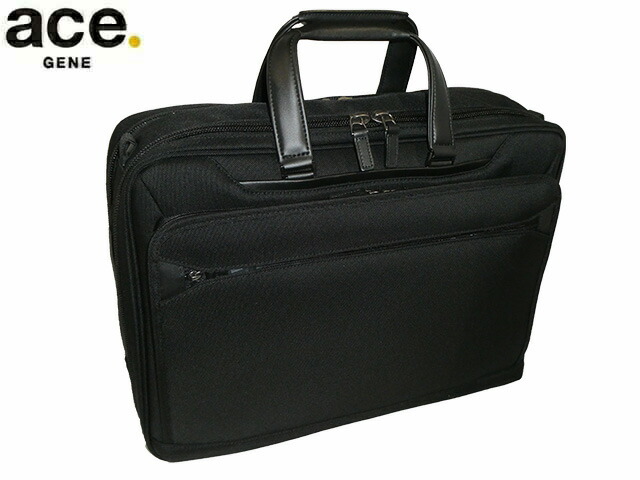 ace. GENE ace.GENE ACE.GENE acegene エースジーン エース ジーン EVL-4.0 ブリーフケース 2気室 エキスパンダブル B4 15.6インチPC収納 ビジネスバッグ 68305 ace63