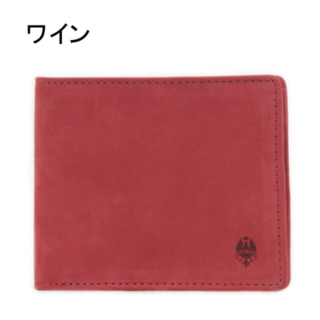 ビアンキ Bianchi BIANCHI ヌバック革 二つ折り財布 BIE1002 rowa12