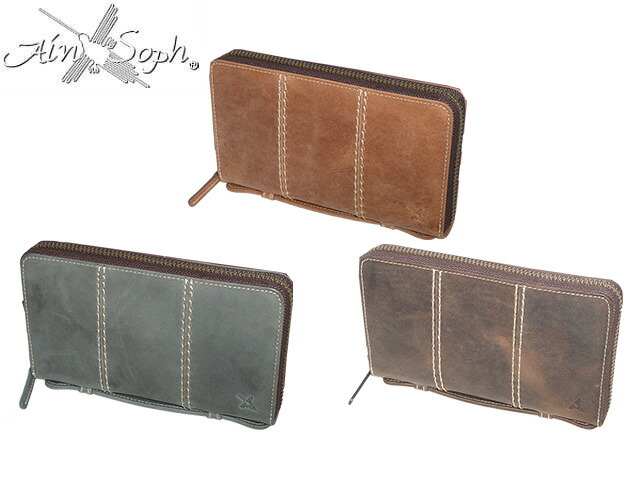 Ain Soph アインソフ AINSOPH オーガナイザー 財布 キーケース クラッチバッグ DA1507-HP ain44