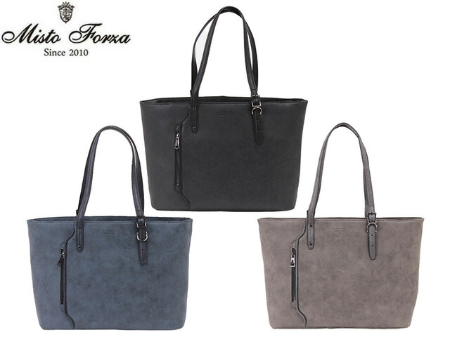 Misto Forza ミストフォルツァ Misto Forza ミストフォルツァ スウェード調 合皮 トートバッグ FMH72 rowa12