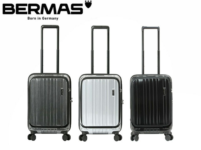 BERMAS バーマス INTER CITY フロントオープンファスナー 34L 48cm 60525 kinu35 24,211円