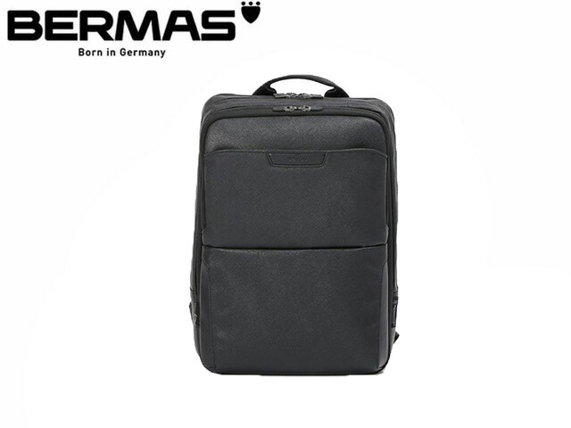 BERMAS バーマス Dulite Flex 2層リュック 39cm EX5cm サフィアーノブラック 60646 kinu35