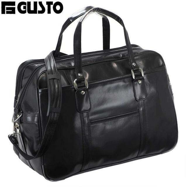 平野鞄 ひらのかばん ヒラノ ボストンバッグ 仕事鞄 銀行ボストン 日本製 豊岡製鞄 メンズ A3 2室 銀行 黒 G-GUSTO KBN 10441 hira39