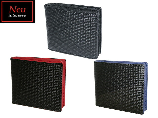 Neu interesse ノイ・インテレッセ SCHATTEN シャッテン2 二つ折り財布 外BOX小銭入れ付き札入 0704 mor67