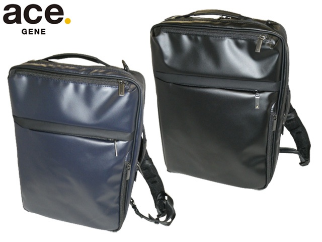 正規品 メンズ レディース  ポイント10倍  通勤 通学 記念日 冠婚葬祭 新生活 ace. GENE エース ジーン ガジェタブル WR 3WAY リュック バックパック B4ファイル 15インチPC対応 ウォーターレジストタイプ ビジネスリュック 55544 ace63