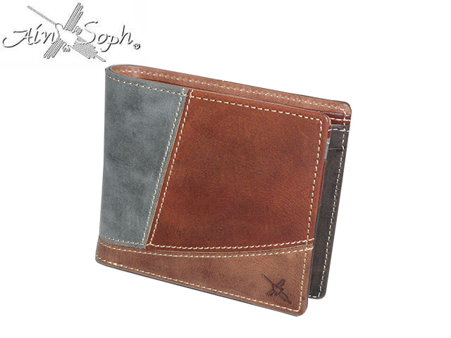 Ain Soph アインソフ 二つ折財布 マルチカラー DA1559-HP ain44