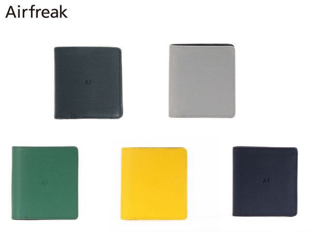 正規品 メンズ レディース    通勤 通学 記念日 冠婚葬祭 贈答品 ギフト 【Airfreak】 エアフリーク 二つ折りウォレット 二つ折り財布 AF13 rowa12