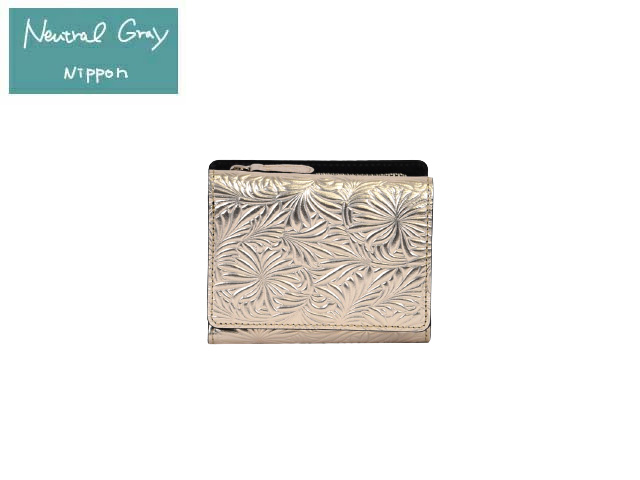 Neutral Gray ニュートラルグレイ NP061 ショートLファスナー財布 1414