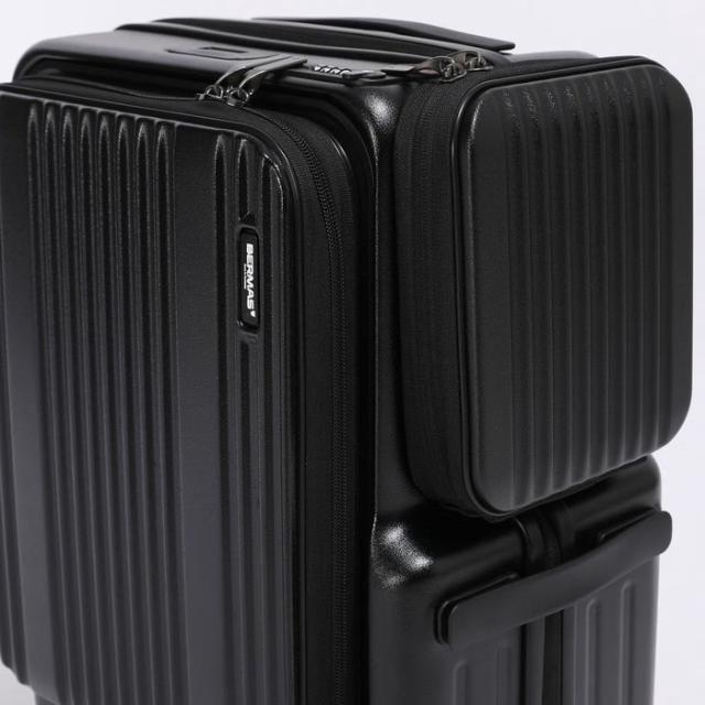 BERMAS バーマス EURO CITY3 サイドポケット付きフロントオープン 35L 48cm 60526_10