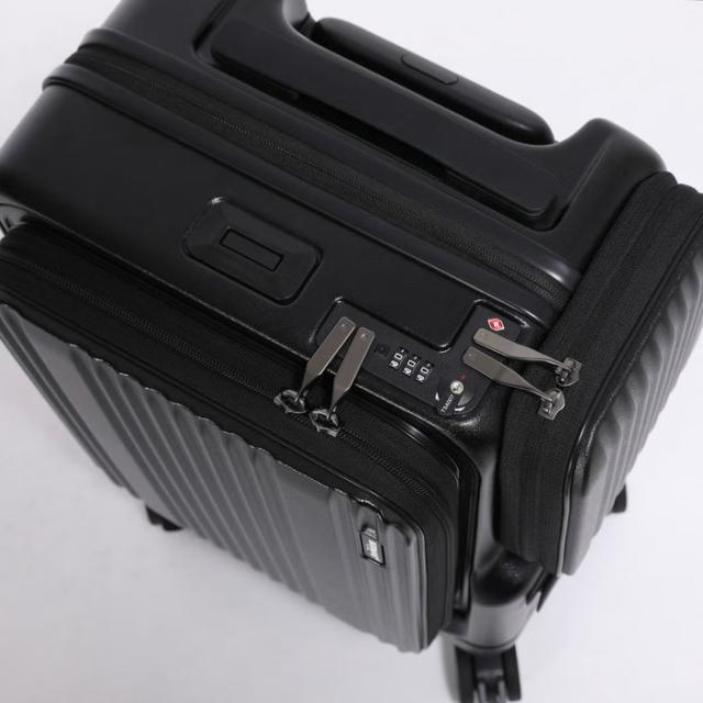 BERMAS バーマス EURO CITY3 サイドポケット付きフロントオープン 35L 48cm 60526_12