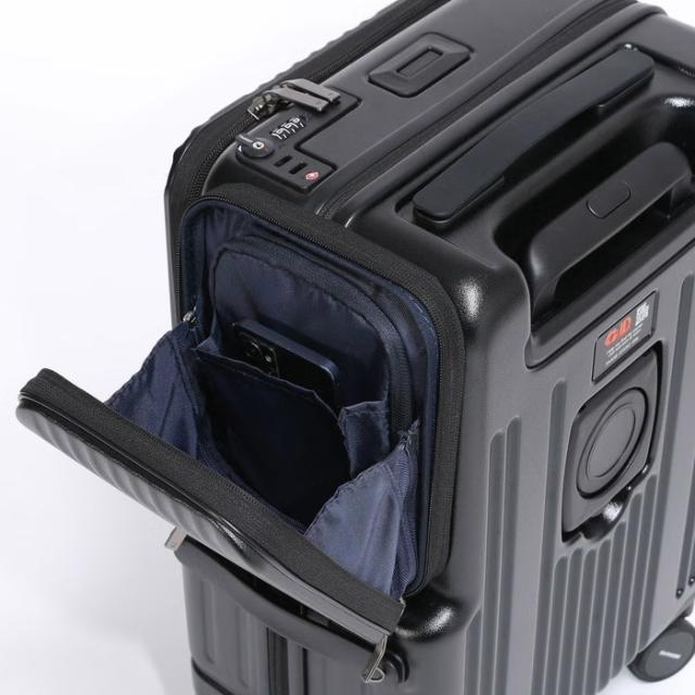 BERMAS バーマス EURO CITY3 サイドポケット付きフロントオープン 35L 48cm 60526_15