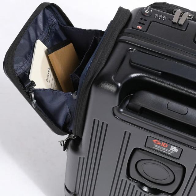 BERMAS バーマス EURO CITY3 サイドポケット付きフロントオープン 35L 48cm 60526_16