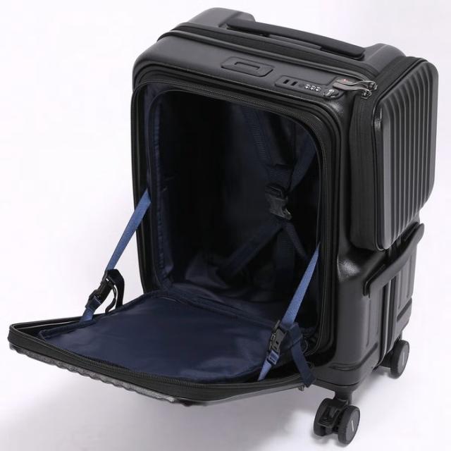 BERMAS バーマス EURO CITY3 サイドポケット付きフロントオープン 35L 48cm 60526_18