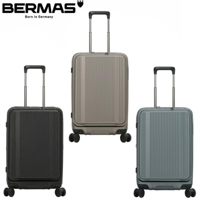 BERMAS バーマス INTER CITY BS フロントオープンファスナー54L 57cm 60556