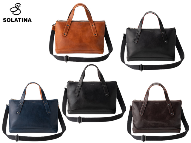 ソラチナ SOLATINA 2WAYレザーブリーフケース SJP-00206 bg64